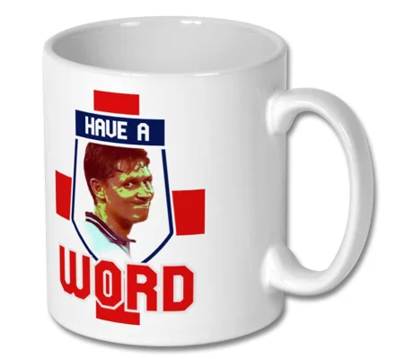 England Gary Lineker 1990 World Cup Have a Word Mug