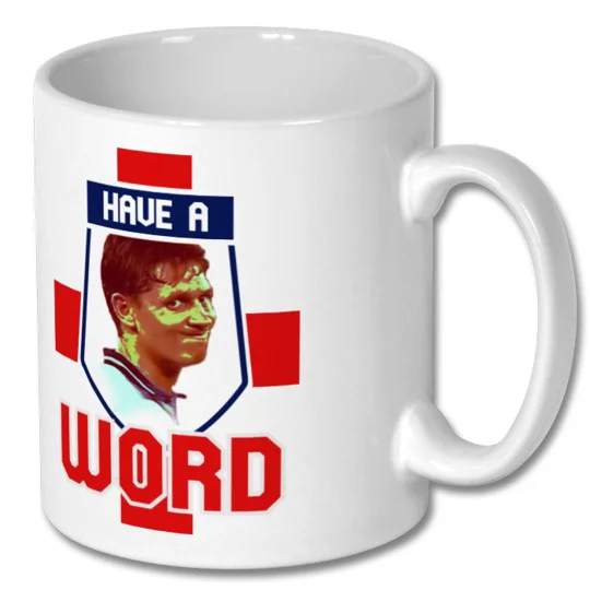 England Gary Lineker 1990 World Cup Have a Word Mug