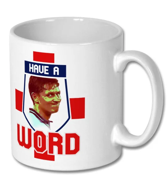 England Gary Lineker 1990 World Cup Have a Word Mug