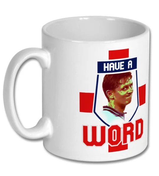 England Gary Lineker 1990 World Cup Have a Word Mug