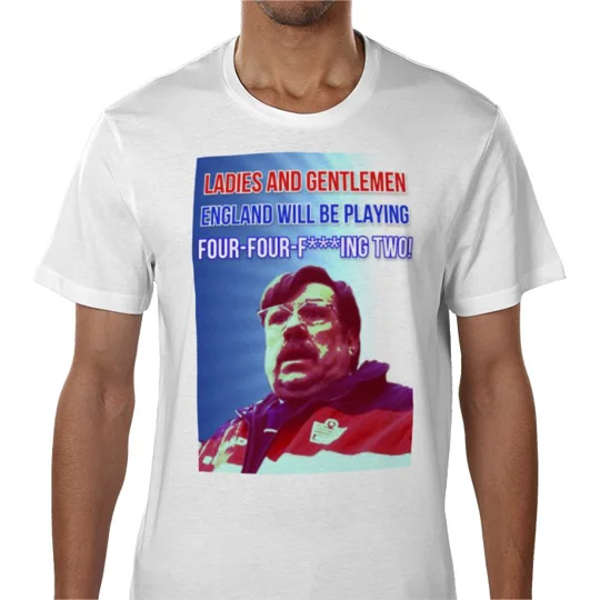 England Mike Bassett Manager Quote Set of 2 T-Shirts
