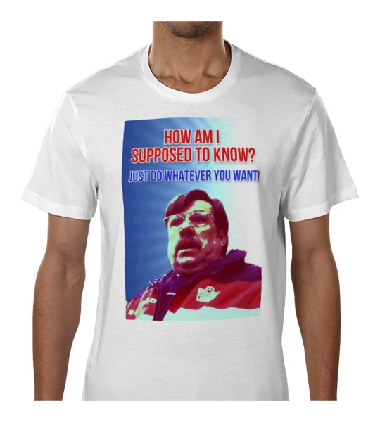 England Mike Bassett Manager-Inspired | Football Movie Quote T-Shirt