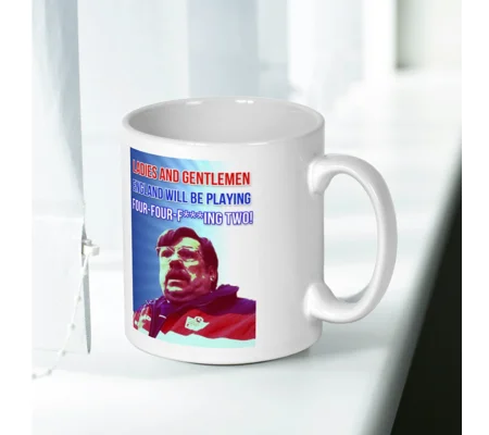 England Mike Bassett Manager Quote Mug 2
