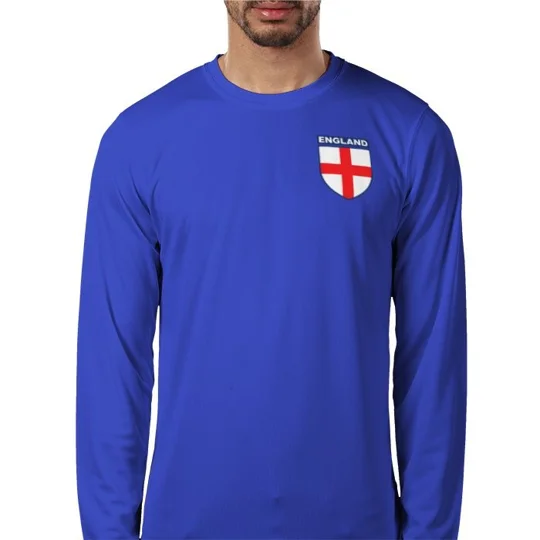 England-Inspired St George Long-Sleeved Personalised Shirt