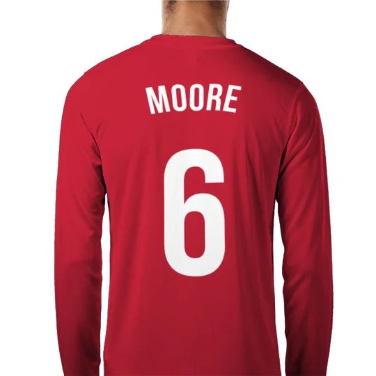 England-Inspired St George Long-Sleeved Personalised Shirt