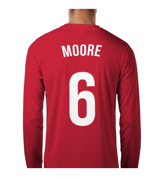 England-Inspired St George Long-Sleeved Personalised Shirt