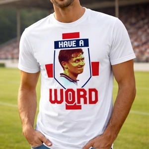 England Gary Lineker 1990 World Cup “Have a Word” T-Shirt