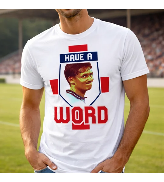 England Gary Lineker 1990 World Cup “Have a Word” T-Shirt