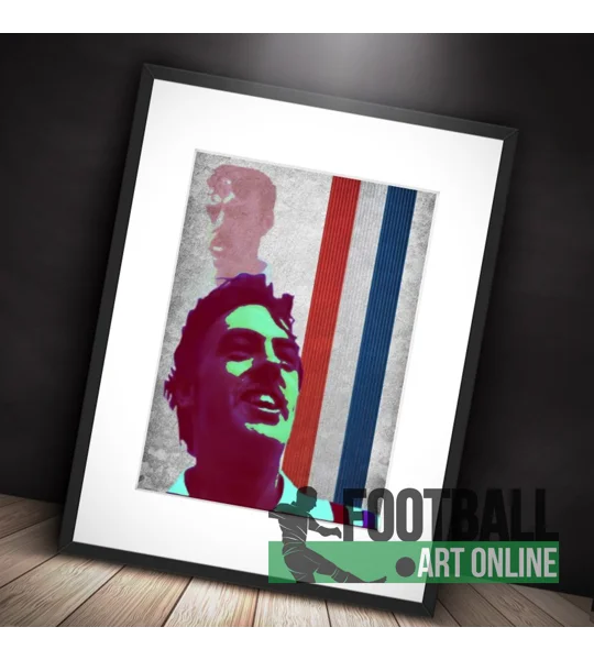 Escape To Victory John Wark Framed Print – Iconic Football Art | Retro Pop Wall Decor