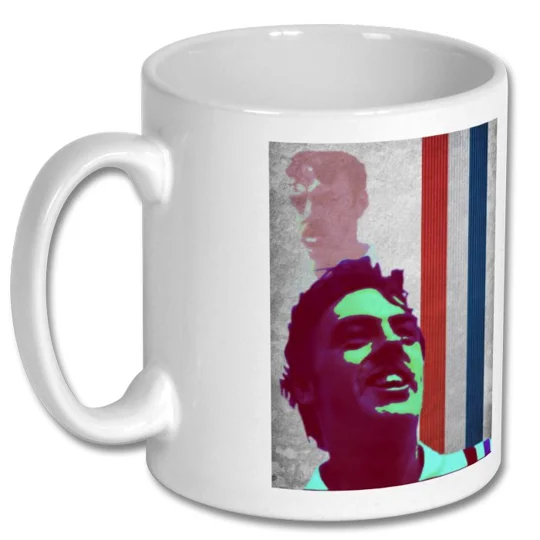 Escape To Victory John Wark Mug – Iconic Football Movie Ceramic Coffee Cup