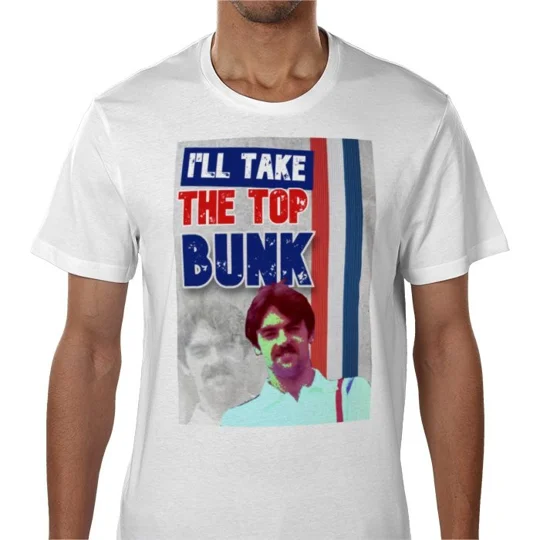 Escape to Victory quotes John Wark I’ll Take The Top Bunk inspired T-shirt