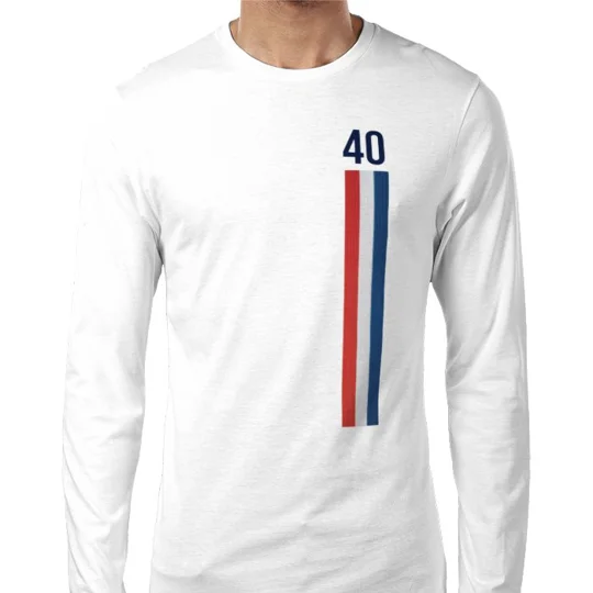 Escape to Victory 40th Anniversary Long Sleeve T-Shirt – Retro Football Movie Tribute Shirt (White)