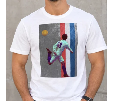 Escape to Victory Ossie Ardiles-Inspired Retro Football T-Shirt