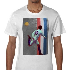 Escape to Victory Ossie Ardiles Iconic Image T-Shirt – Retro Football Movie Tribute Tee