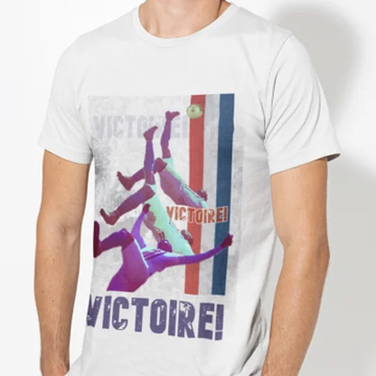 Escape to Victory Pelé Bicycle Kick “Victoire” T-Shirt – Iconic Football Movie Retro Tee