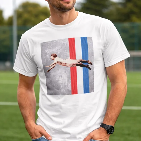 Escape to Victory Russell Osman Iconic Image T-Shirt – Retro Football Movie Tribute Tee