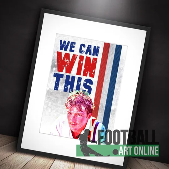 Escape To Victory Russell Osman We Can Win This Framed Print