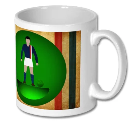 Escape to Victory Hatch Football Figure Art Mug
