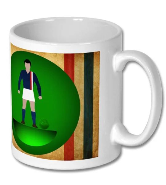 Escape to Victory Hatch Football Figure Art Mug