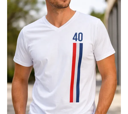 Escape To Victory 40th Anniversary V-Neck T-Shirt White – Classic Football Film Tribute