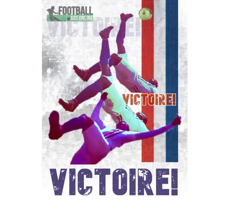 Escape to Victory Pele Bicycle Kick Victoire Poster