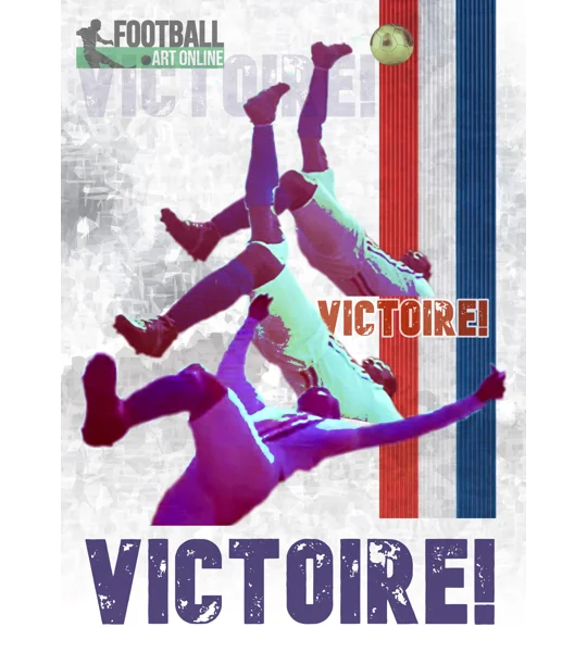 Escape to Victory Pele Bicycle Kick Victoire Poster