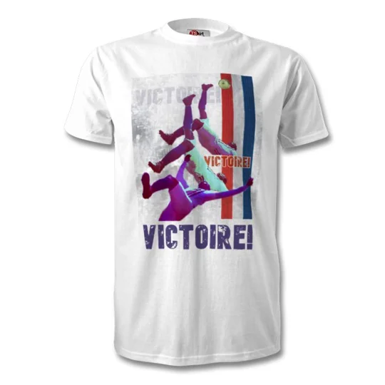 Escape to Victory Pelé Bicycle Kick “Victoire” T-Shirt – Iconic Football Movie Retro Tee