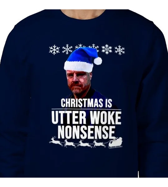 Everton Woke Nonsense Christmas Sweatshirt