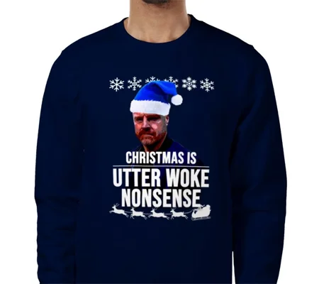 Everton Woke Nonsense Christmas Sweatshirt