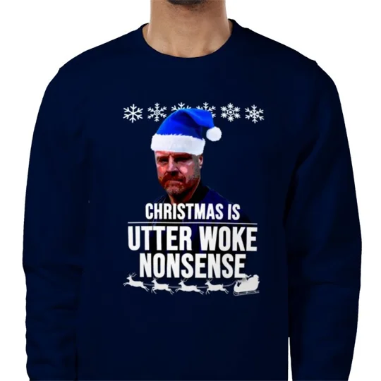 Everton Woke Nonsense Christmas Sweatshirt