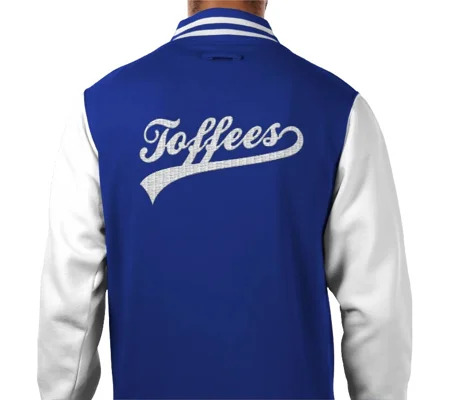 Everton-Inspired 1878 Toffees Retro Varsity Jacket