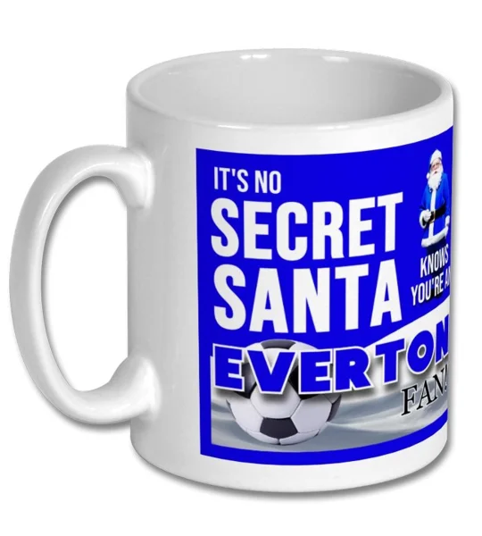 Everton Secret Santa Christmas Gift Mug