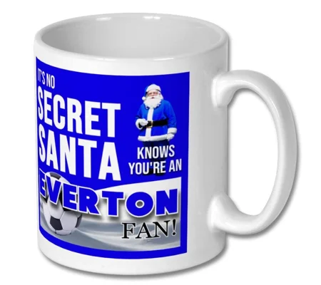 Everton Secret Santa Christmas Gift Mug