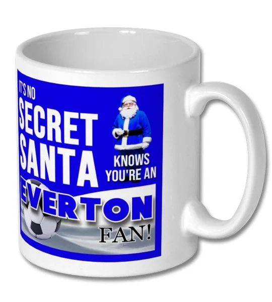 Everton Secret Santa Christmas Gift Mug