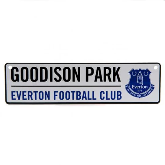 Everton Metal Window Sign