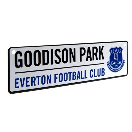 Everton Metal Window Sign