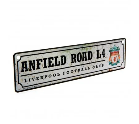 Liverpool FC Window Sign Retro