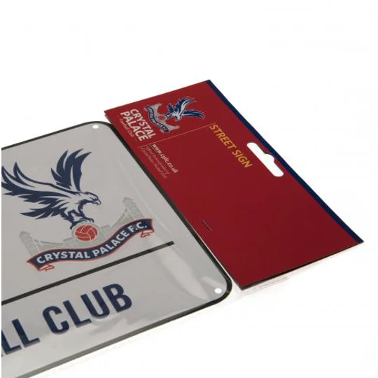 Crystal Palace FC White Street Sign | official licensed product