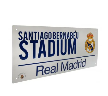 Real Madrid CF Street Sign