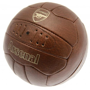 Arsenal FC Vintage Faux Leather Football