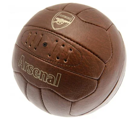 Arsenal FC Vintage Faux Leather Football | official licensed product