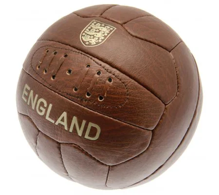 England Vintage Faux Leather Football