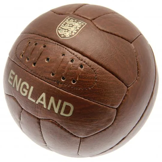 England Vintage Faux Leather Football