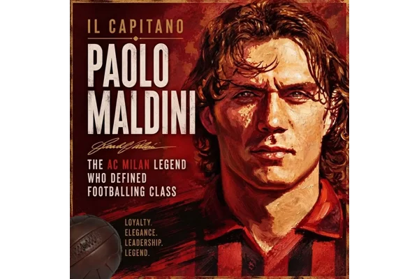 Il Capitano Paolo Maldini: The AC Milan Legend Who Defined Footballing Class