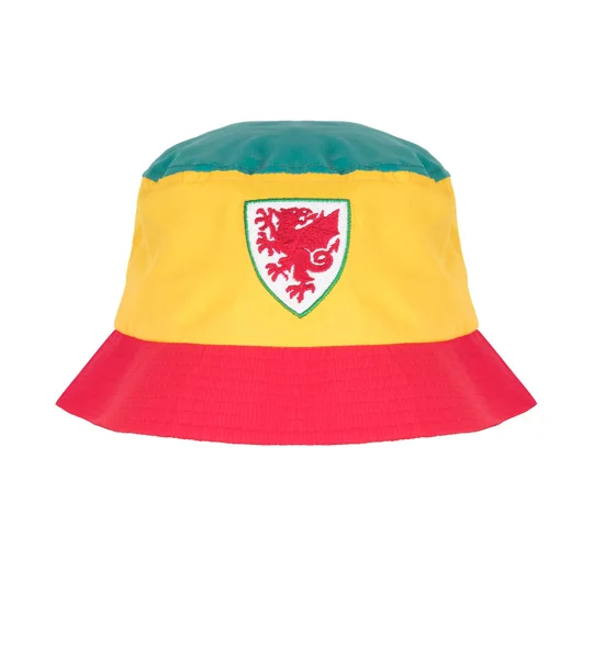Official FAW Wales football bucket hat with embroidered crest