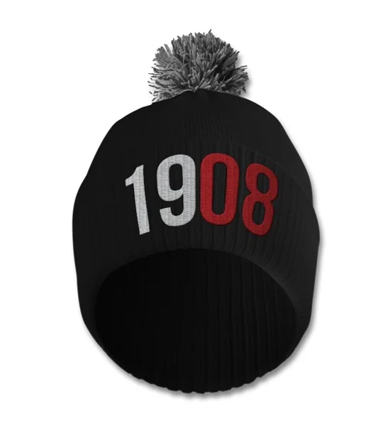 1908 Retro-Style Bobble Hat