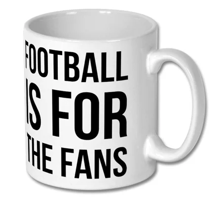 Football Is for the Fans Mug