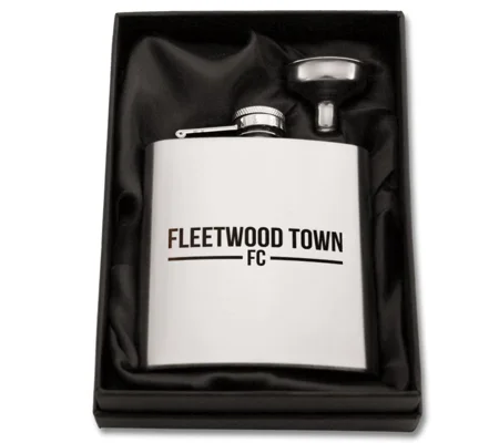 Fleetwood Town FC 6oz Hip Flask