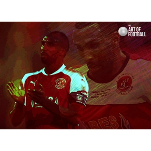 Fleetwood Town Fc Nathan Pond Legend Digital Print