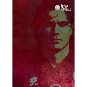 Milan Paolo Maldini Iconic Legend Digital Print